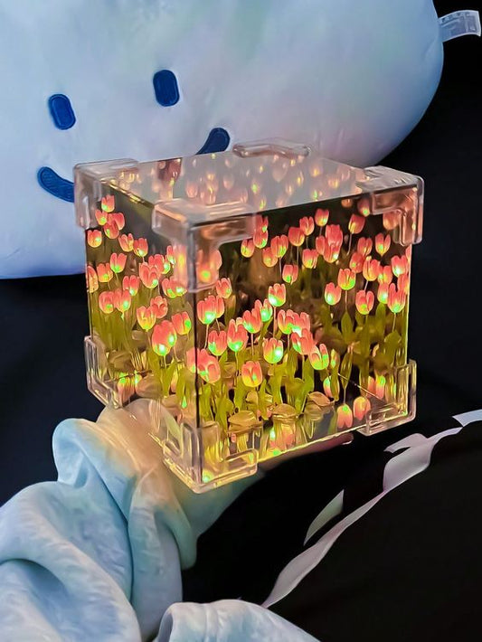 Cubo Tulipanes Infinitos